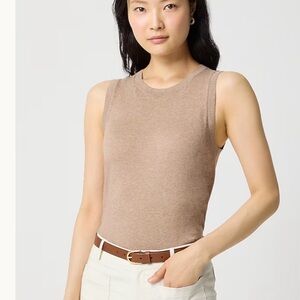 EUC J.Crew Women’s Classic Shell Sweater Heather Mushroom